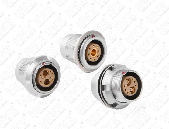 氣、電、同軸混裝航空插座