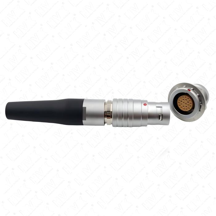 推拉自鎖連接器