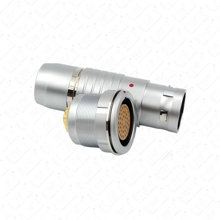 推拉自鎖連接器